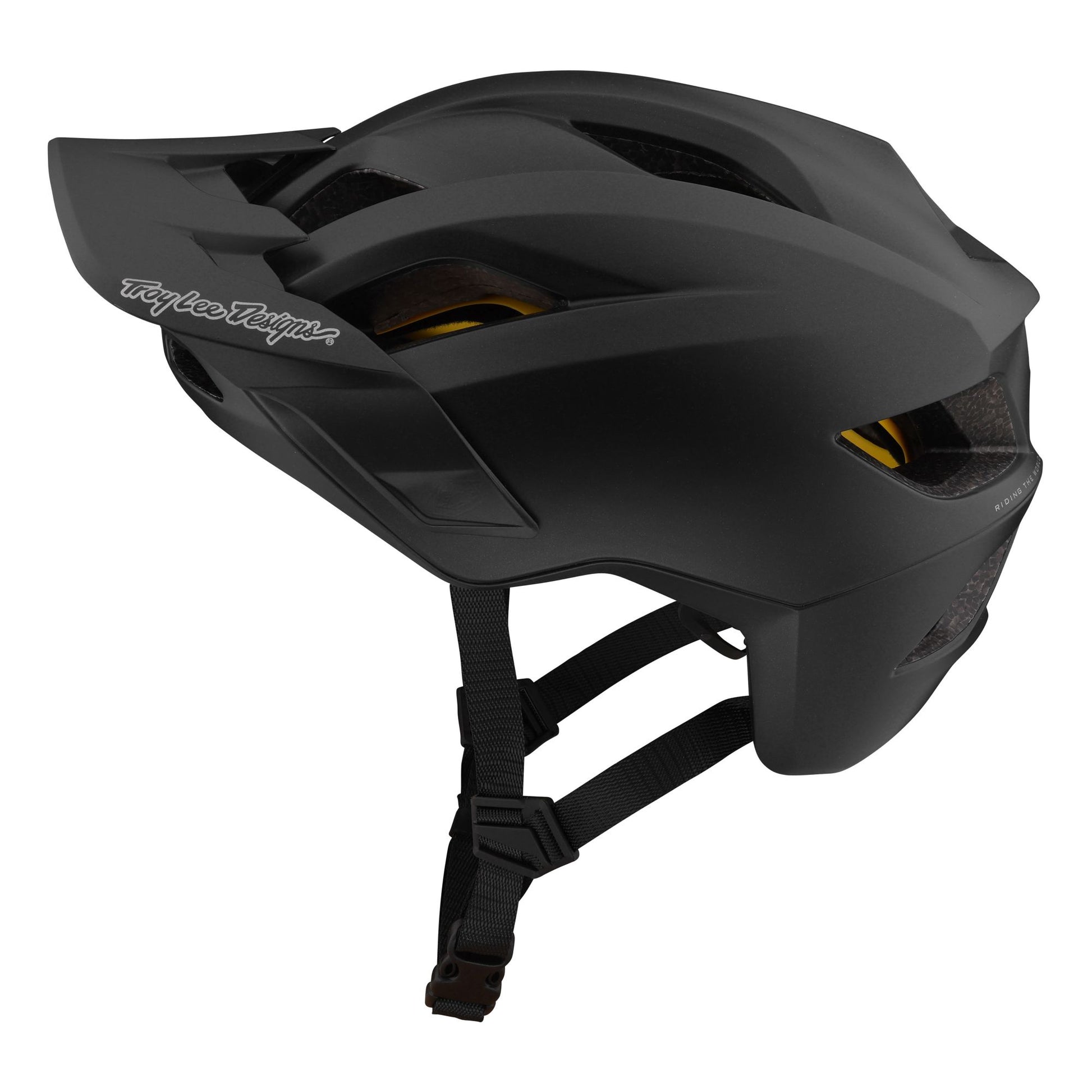 Troy Lee Designs Youth Flowline Helmet Orbit Black OS Bike Helmets