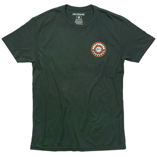 Fasthouse Realm SS Tee Forest Green SS Shirts