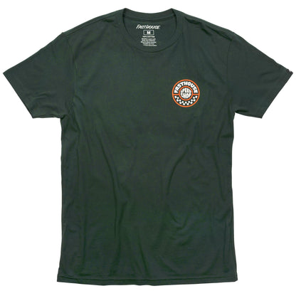 Fasthouse Realm SS Tee Forest Green - Fasthouse SS Shirts