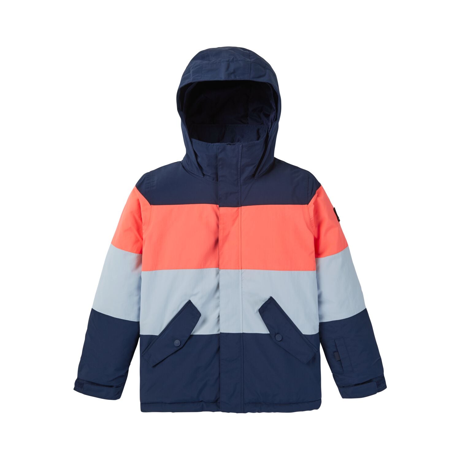 Boys' Burton Symbol 2L Jacket Dress Blue / Tetra Orange / Ballad Blue Snow Jackets