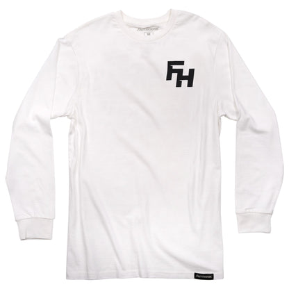 Fasthouse Sparq LS Tee White - Fasthouse LS Shirts