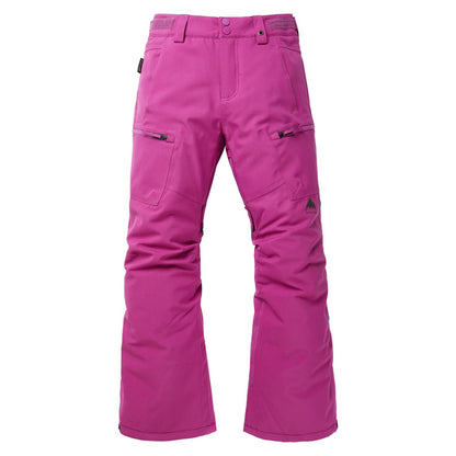 Girls' Burton Elite 2L Cargo Pants Vivid Viola XS - Burton Snow Pants