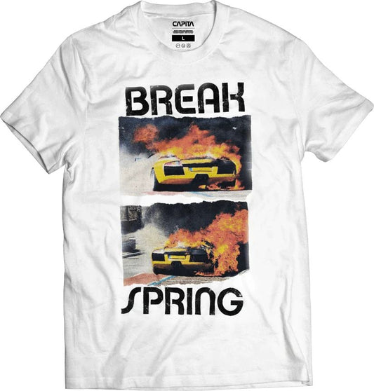 Springbreak Lambo Tee White SS Shirts