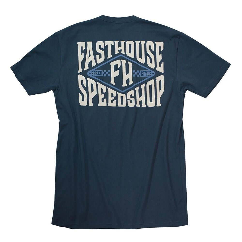 Fasthouse Backside Tee Indigo SS Shirts