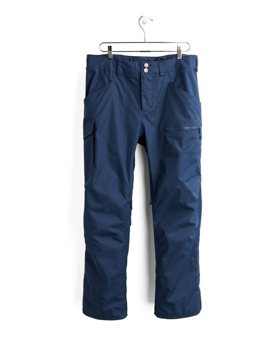 Men's Burton Covert 2L Pants Dress Blue L Snow Pants