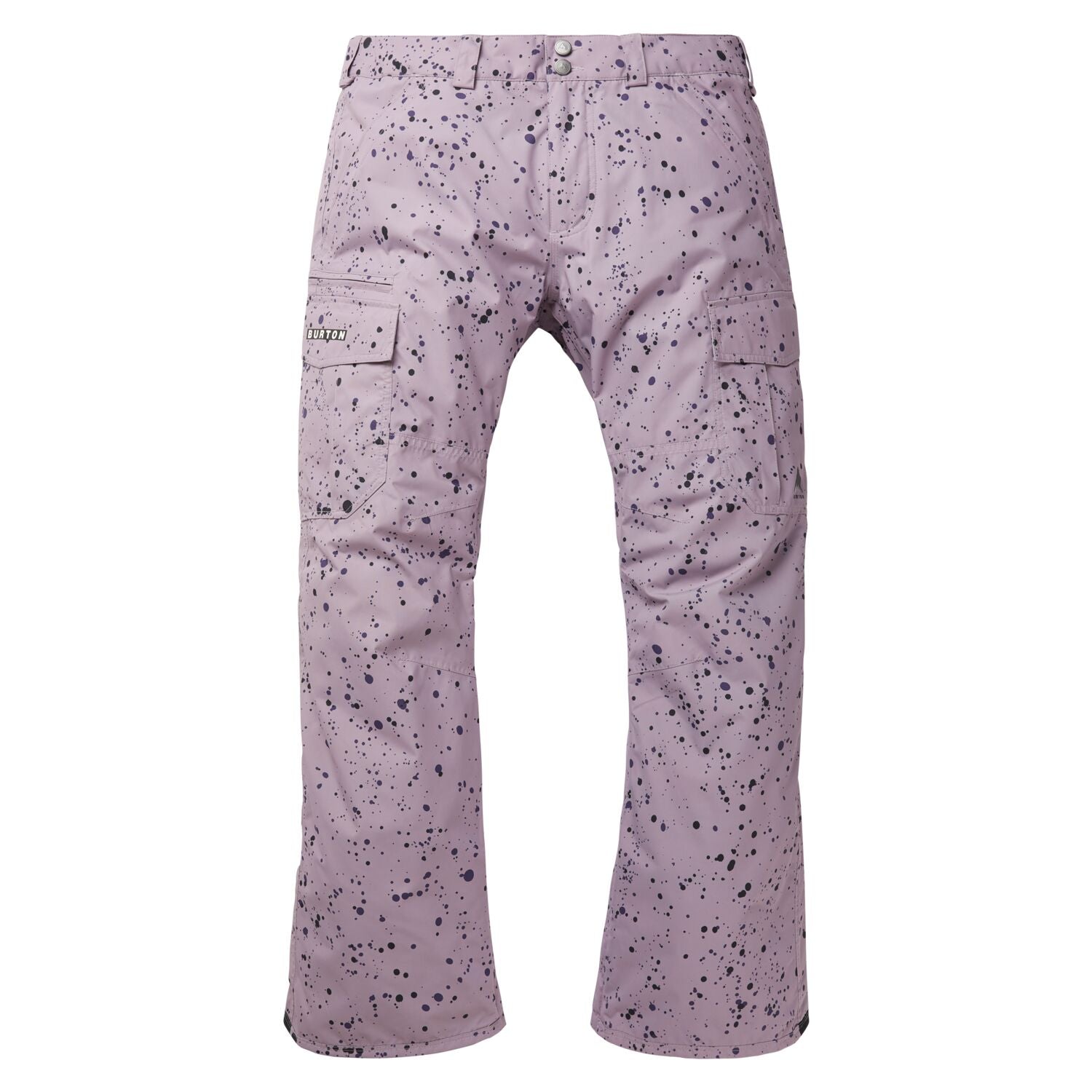 Men's Burton Cargo 2L Pants - Regular Fit Elderberry Spatter Snow Pants