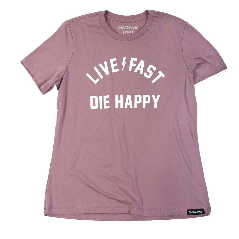Fasthouse Women's Die Happy Tee Orchid SS Shirts