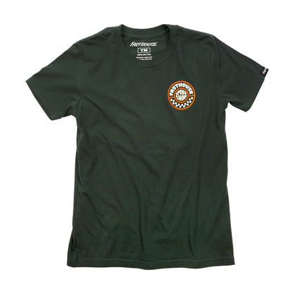 Fasthouse Youth Realm SS Tee Forest Green - Fasthouse SS Shirts