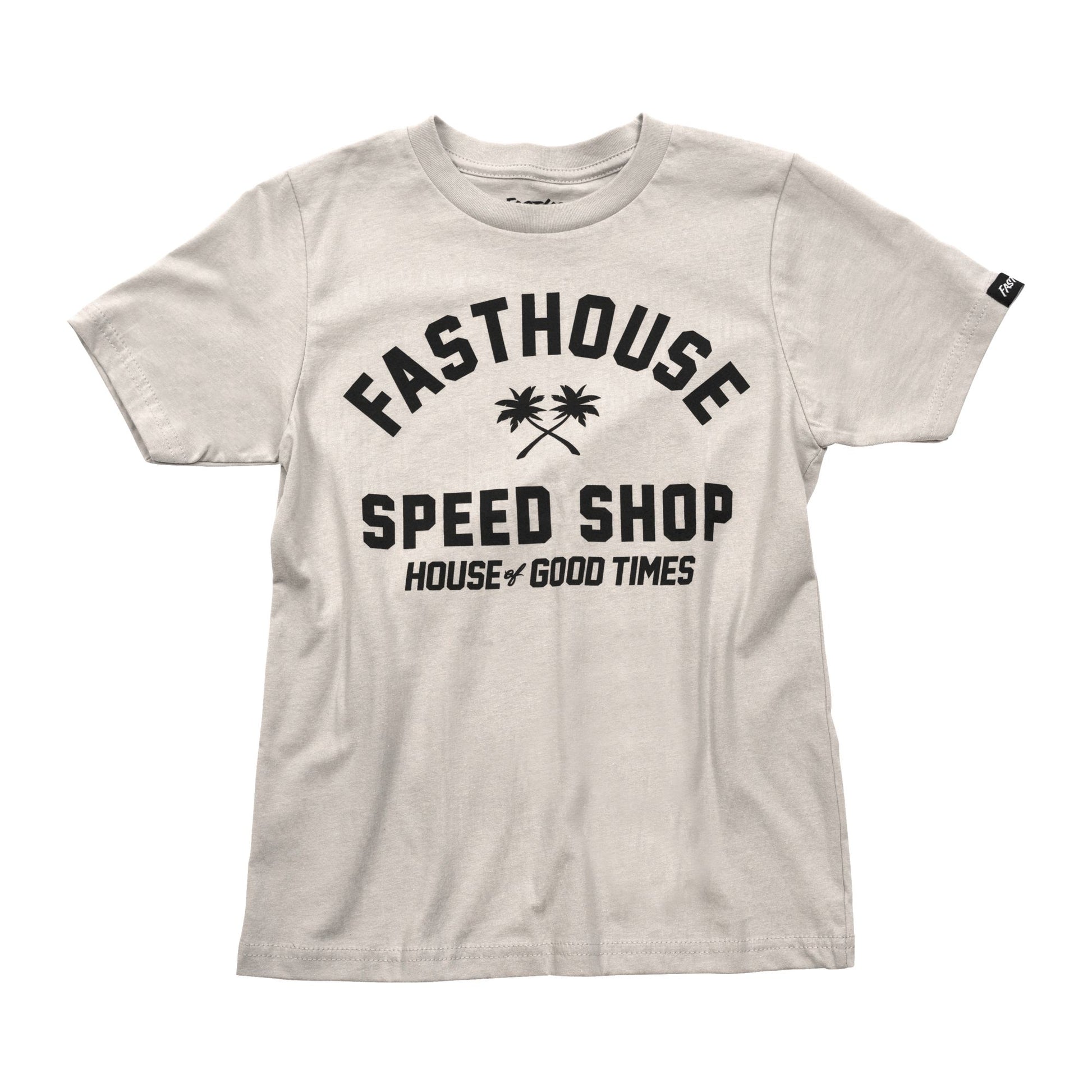 Fasthouse Youth Haven SS Tee Light Gray SS Shirts