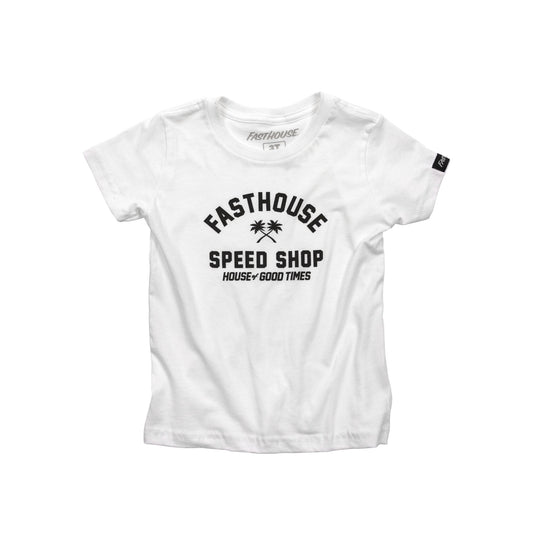 Fasthouse Toddler Haven SS Tee White SS Shirts
