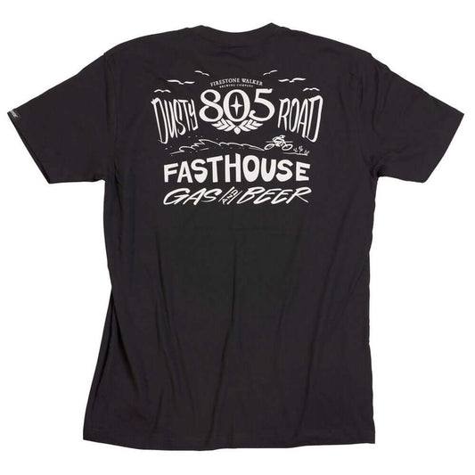 Fasthouse 805 Dusty Tee Black S SS Shirts