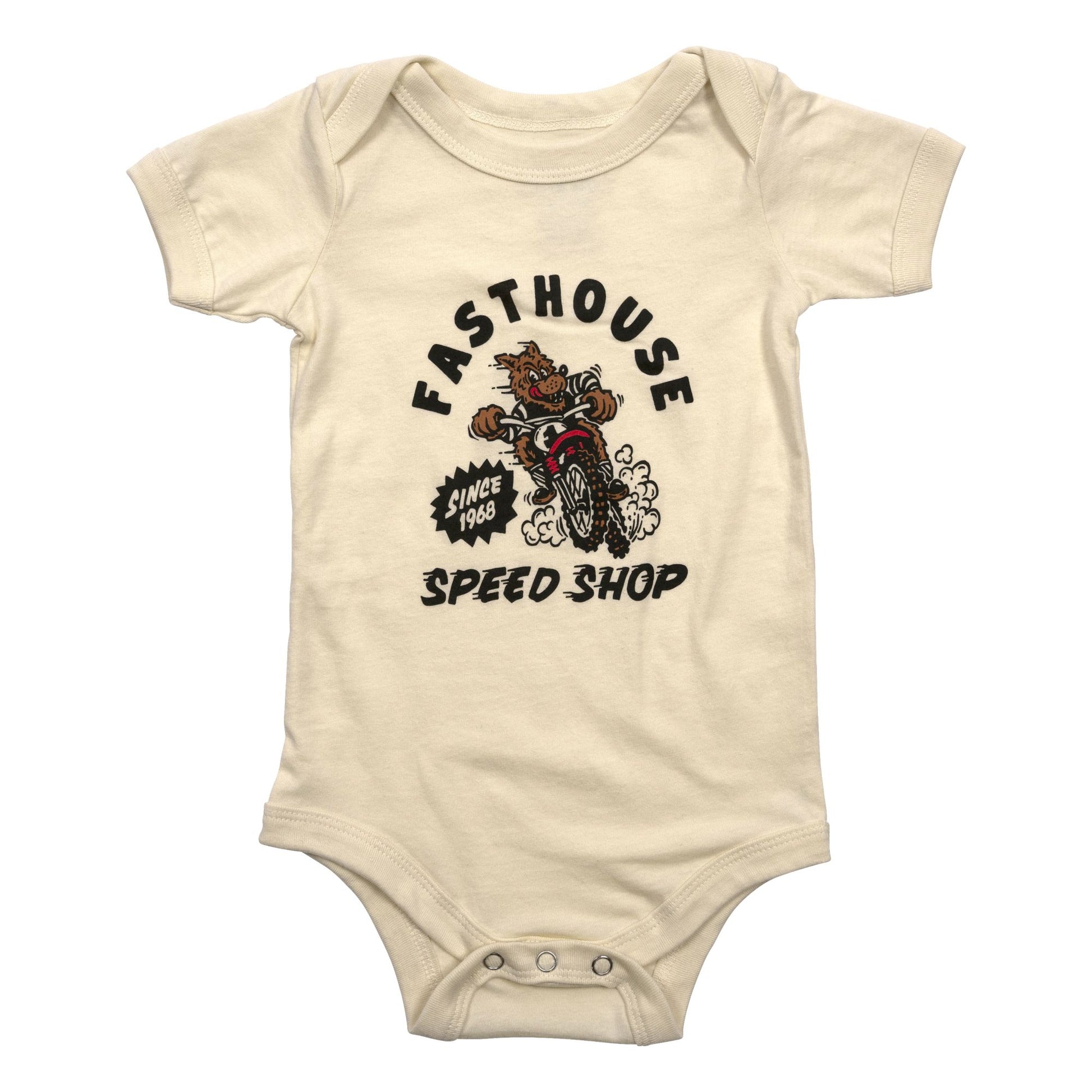Fasthouse Infant Wolfpack Onesie Natural Pants