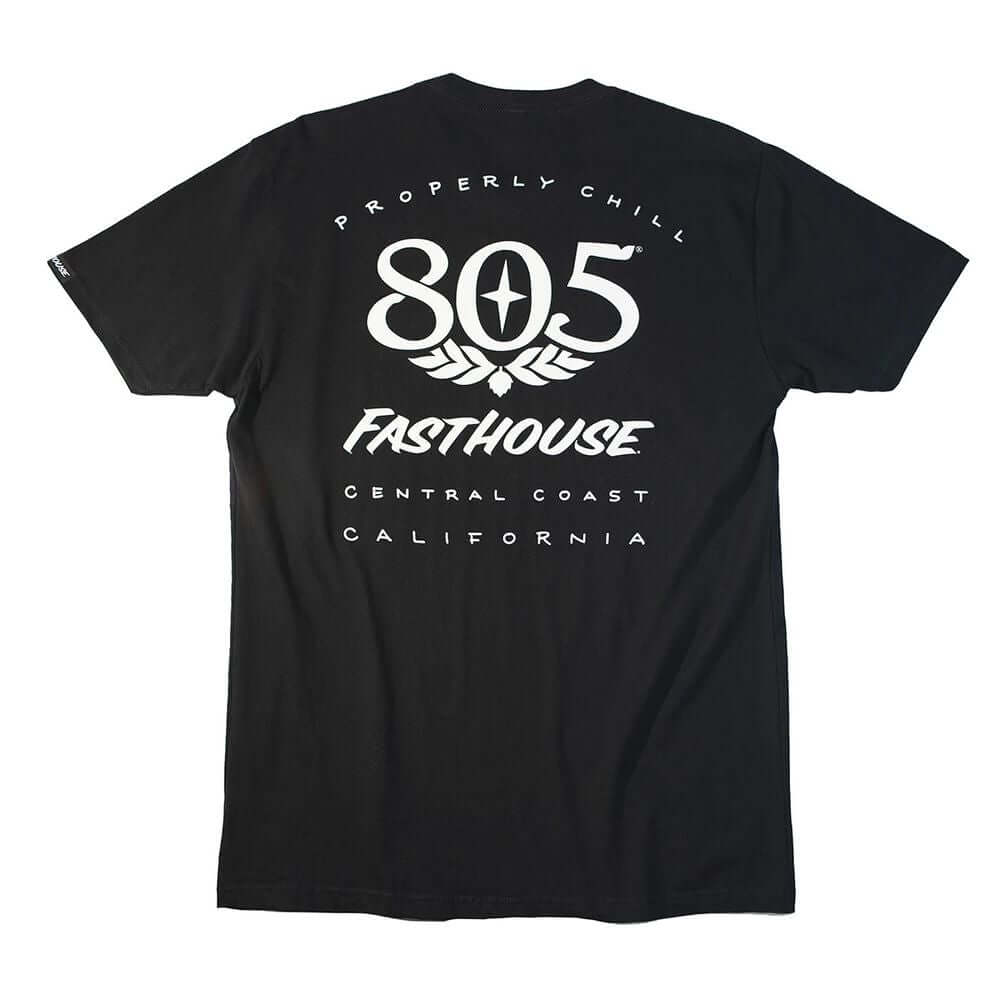 Fasthouse 805 Prime Tee Black SS Shirts