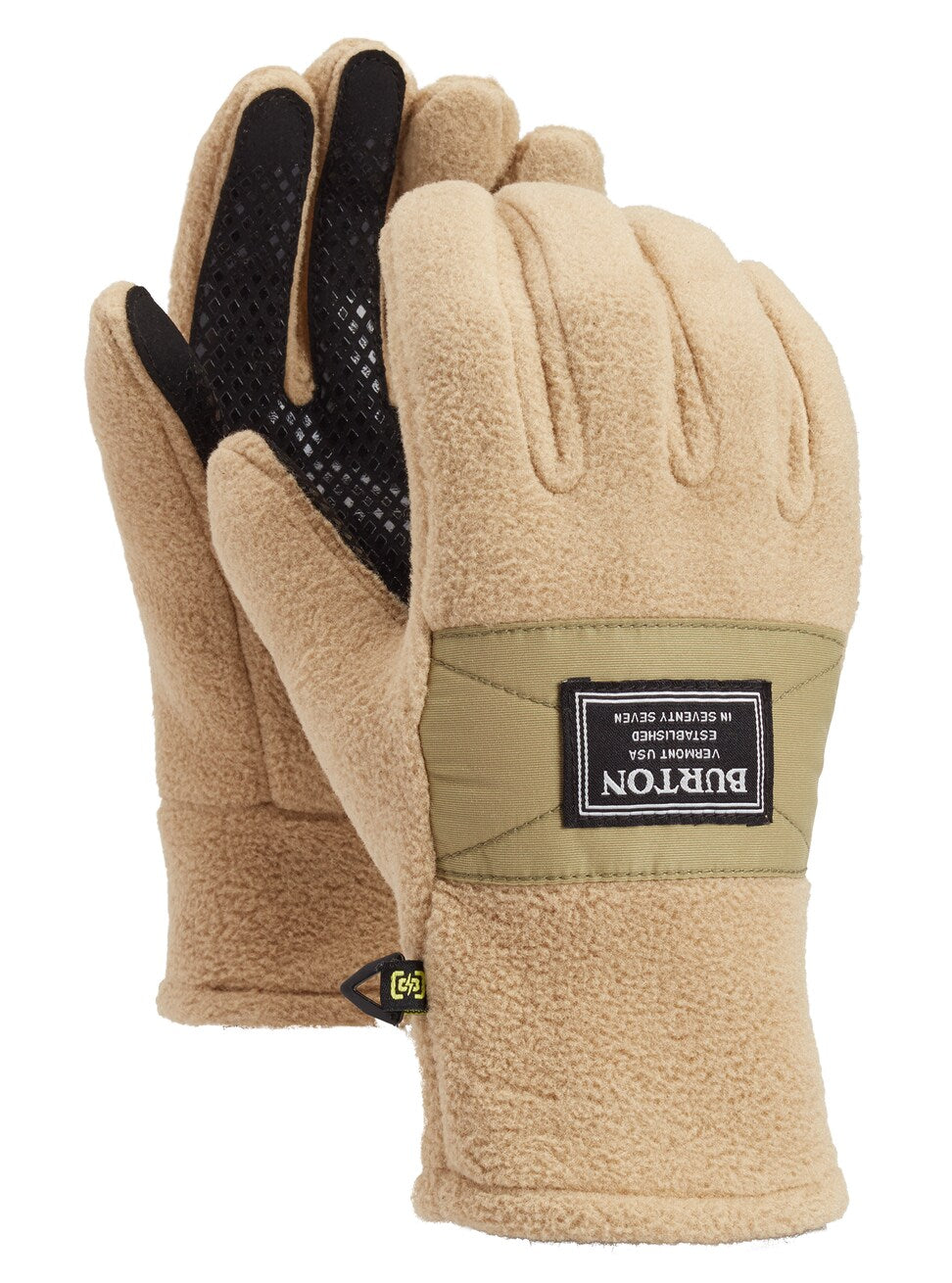 Men's Burton Ember Fleece Glove Kelp/Martini Olive Snow Gloves