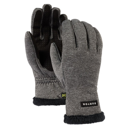 Women's Burton Sapphire Gloves True Black Heather - Burton Snow Gloves
