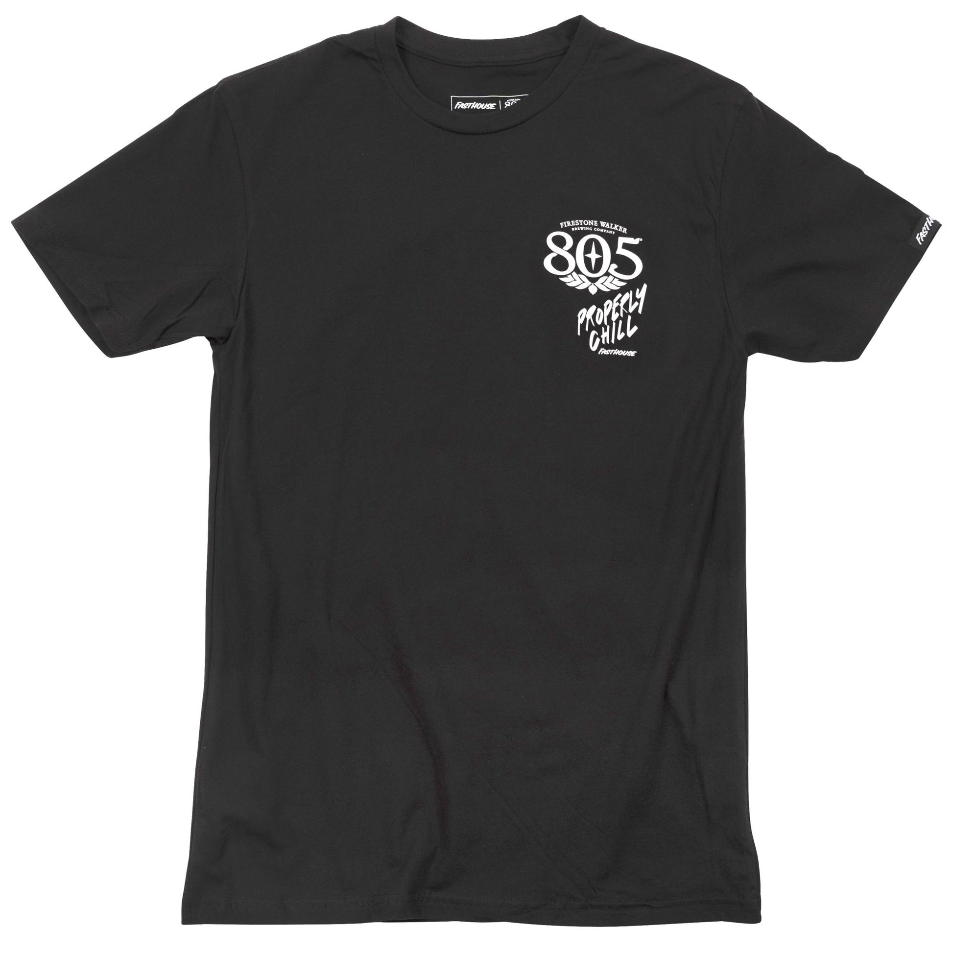 Fasthouse 805 Quiver SS Tee Black - Fasthouse SS Shirts