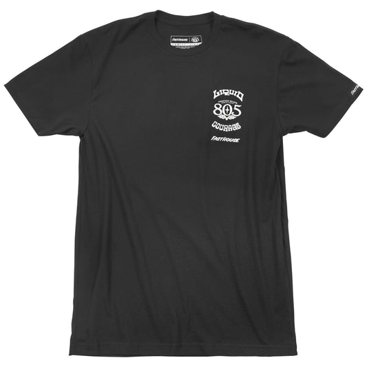 Fasthouse 805 Liquid Courage SS Tee Black SS Shirts