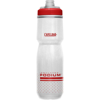 CamelBak Podium Chill Bike Bottle Fiery Red White 24oz - CamelBak Water Bottles & Hydration Packs