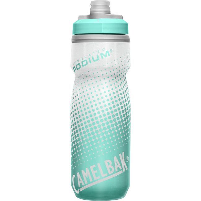 Camelbak Podium Chill Water Bottle Teal Dot Water Bottles & Hydration Packs