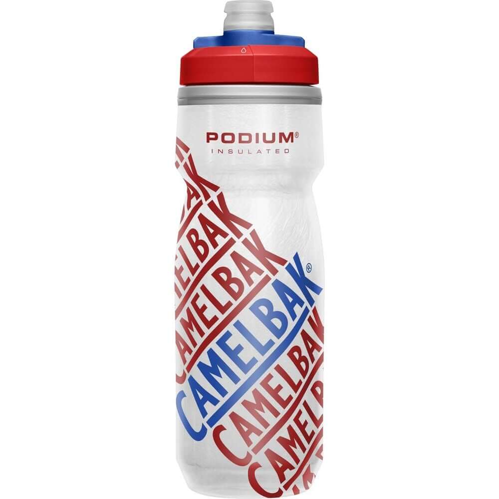 CamelBak Podium Chill Bike Bottle Race Edition - Red 21oz Water Bottles & Hydration Packs