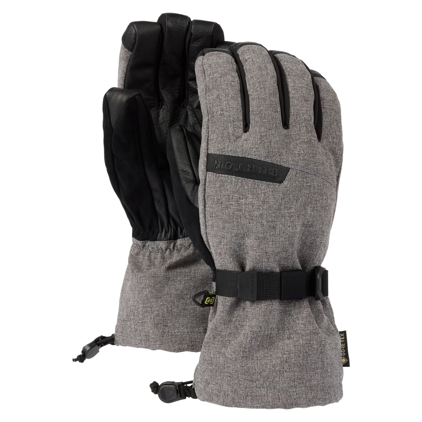Men's Burton Deluxe GORE-TEX Gloves Gray Heather Snow Gloves