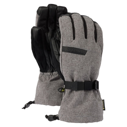 Men's Burton Deluxe GORE-TEX Gloves Gray Heather - Burton Snow Gloves