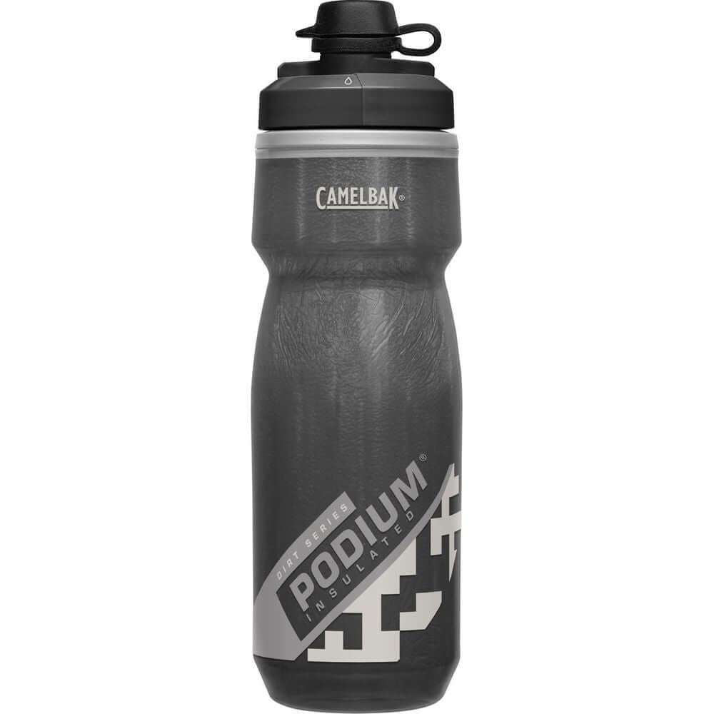 CamelBak Podium Dirt Series Chill Bike Bottle Black 21oz Water Bottles & Hydration Packs