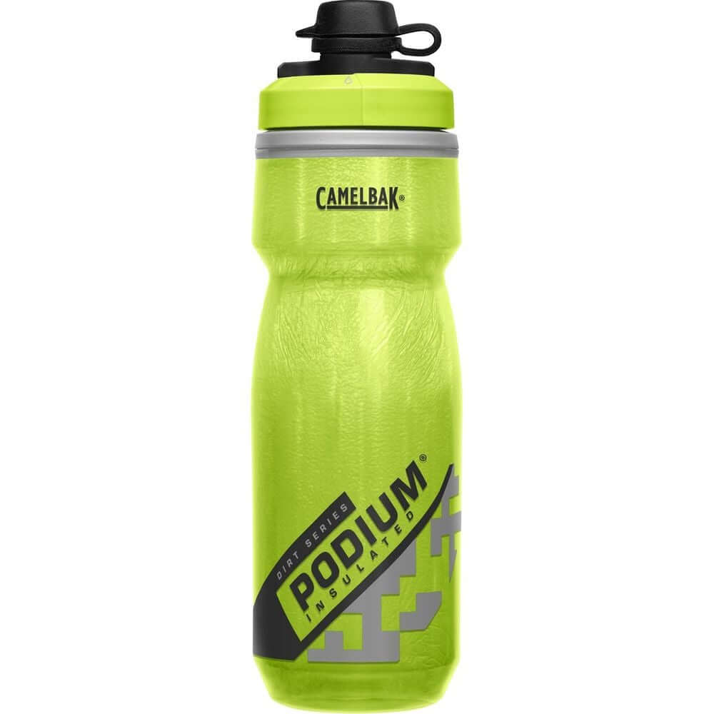 CamelBak Podium Dirt Series Chill Bike Bottle Lime 21oz Water Bottles & Hydration Packs