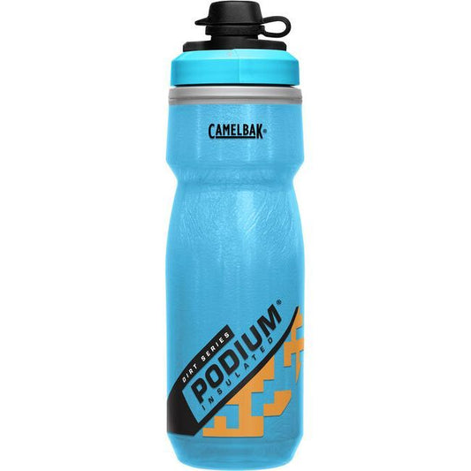 Camelbak Podium Dirt Series Chill Water Bottle Blue/Orange 21oz Water Bottles & Hydration Packs