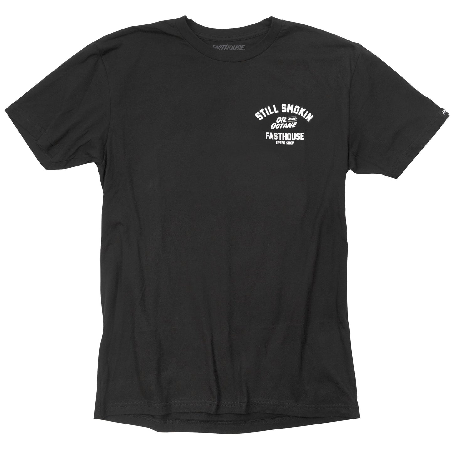 Fasthouse Still Smokin SS Tee Black - Fasthouse SS Shirts