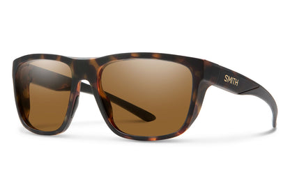 Smith Barra Sunglasses Matte Tortoise ChromaPop Polarized Brown - Smith Sunglasses