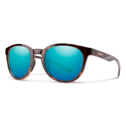 Smith Eastbank Sunglasses Tortoise ChromaPop Polarized Opal Mirror Lens - Smith Sunglasses