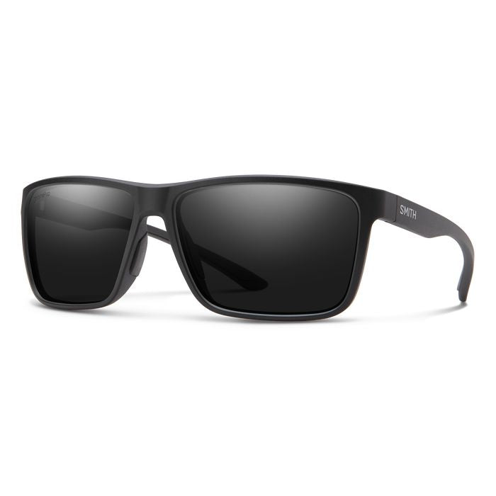 Smith Riptide Sunglasses Matte Black / ChromaPop Glass Polarized Black Lens Sunglasses