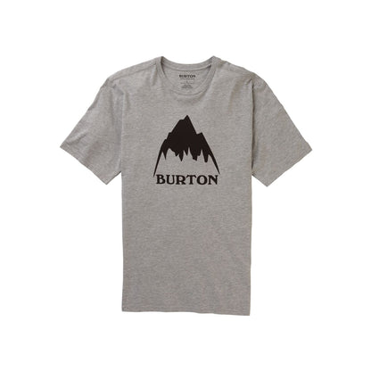 Burton Mountain High Short Sleeve T-Shirt Gray Heather XXS - Burton SS Shirts