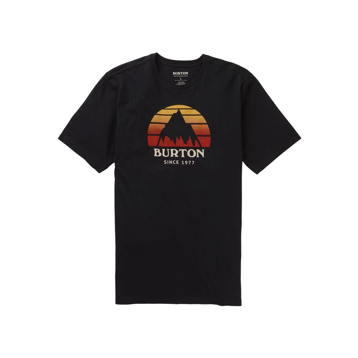 Burton Underhill Short Sleeve T-Shirt True Black SS Shirts