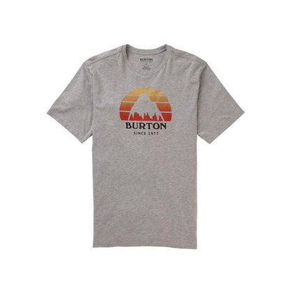 Burton Underhill Short Sleeve T-Shirt Gray Heather - Burton SS Shirts