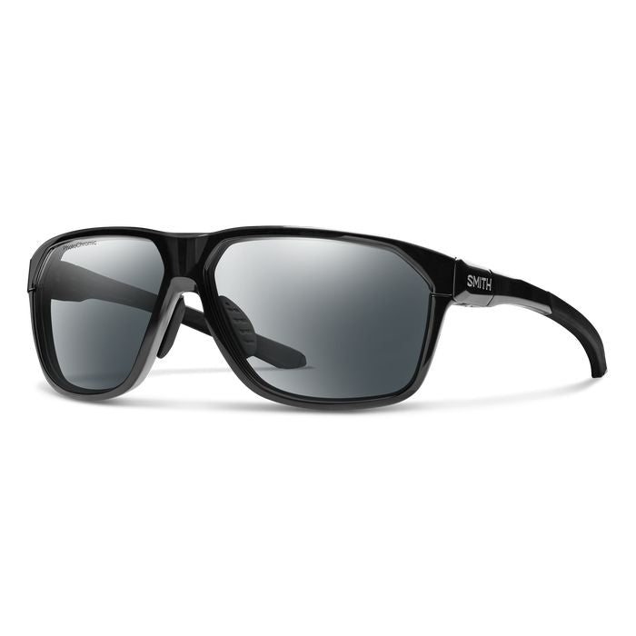 Smith Leadout PivLock Sunglasses Black / Photochromic Clear to Gray Lens Sunglasses