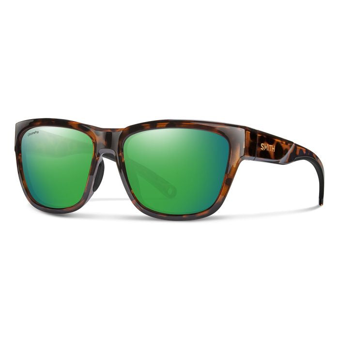 Smith Joya Sunglasses Tortoise / ChromaPop Glass Polarized Green Mirror Lens Sunglasses