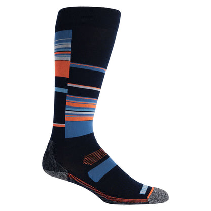 Women's Burton Performance Ultralight Socks Amparo Blue Stripes - Burton Snow Socks