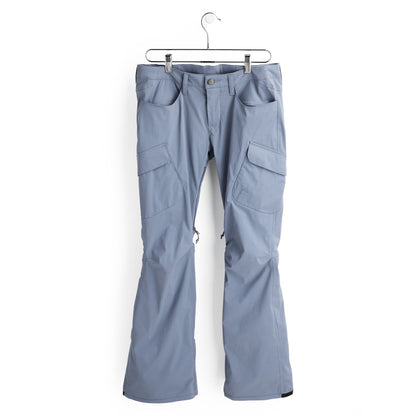 Women's Burton Gloria GORE-TEX 2L Pants Folkstone Gray (2022) L - Burton Snow Pants