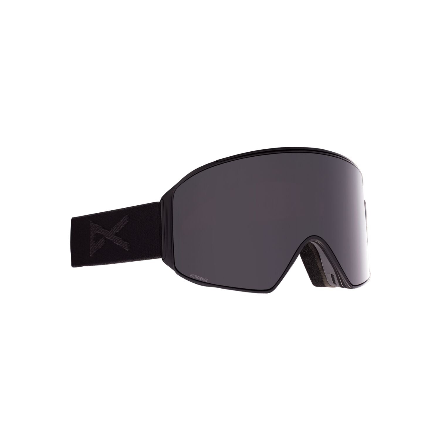 Anon M4 Goggles Cylindrical Snapback + Bonus Lens + MFI Face Mask Smoke / Perceive Sunny Onyx Snow Goggles