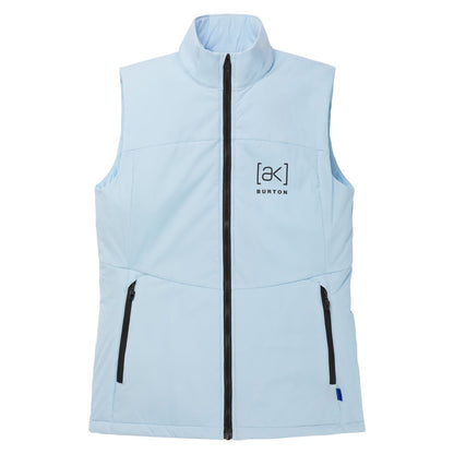 Women's Burton [ak] Helium Stretch Insulated Vest Ballad Blue M - Burton Insulators & Fleece