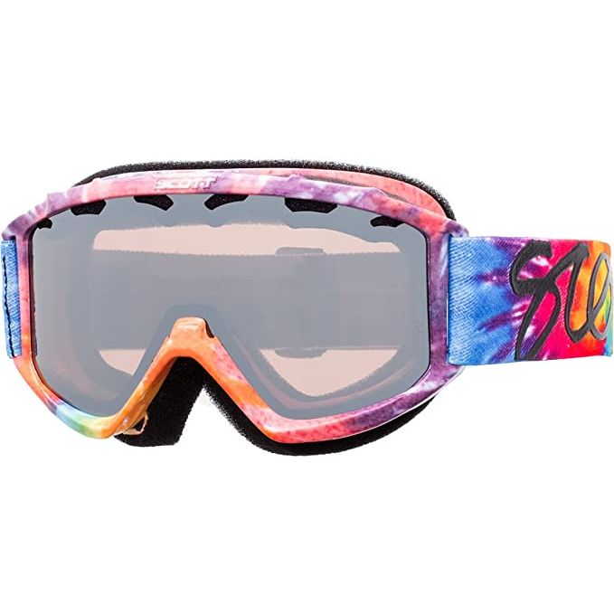 Scott Youth Jr Hookup Snow Goggle Tie Dye Multicolor / Silver Chrome Snow Goggles