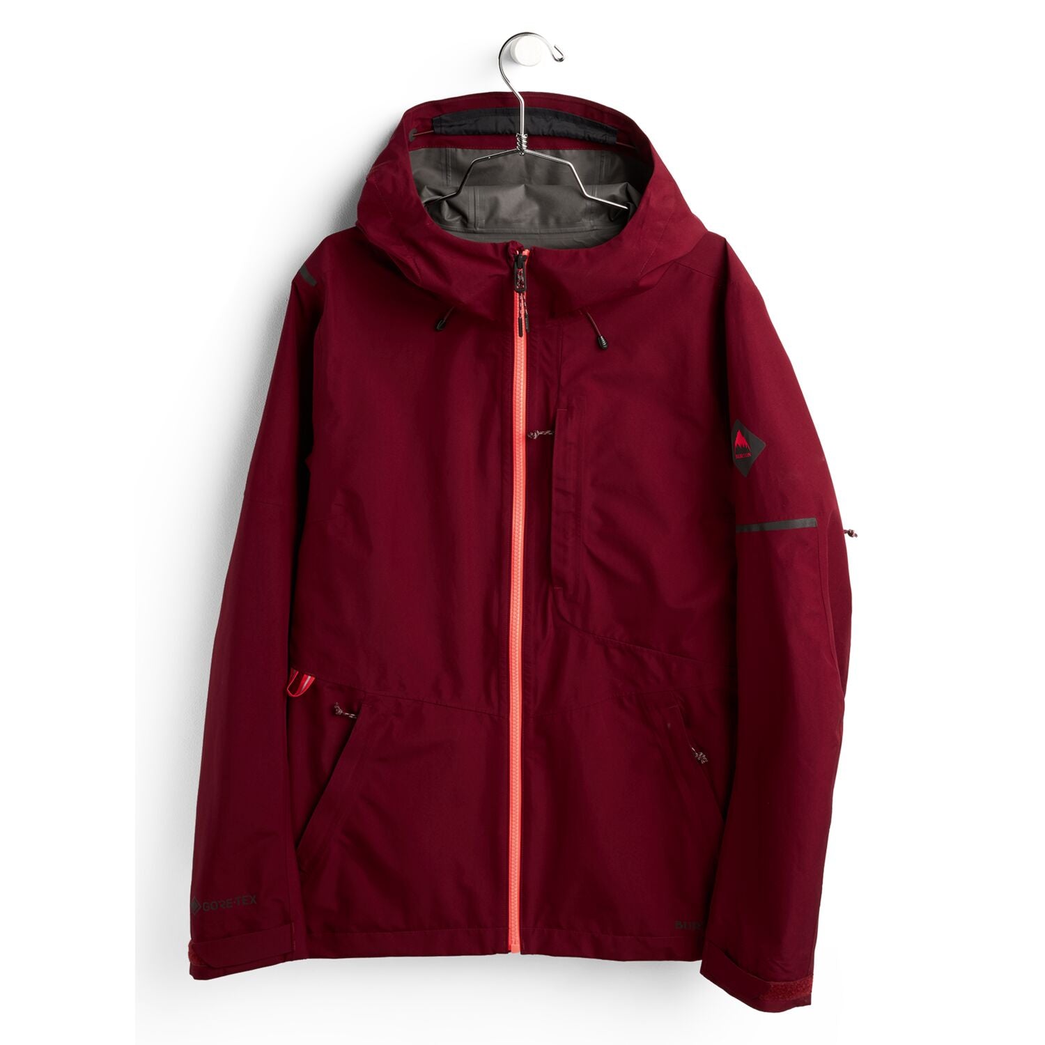 Women's Burton GORE-TEX Multipath Shell Jacket Mulled Berry Snow Jackets