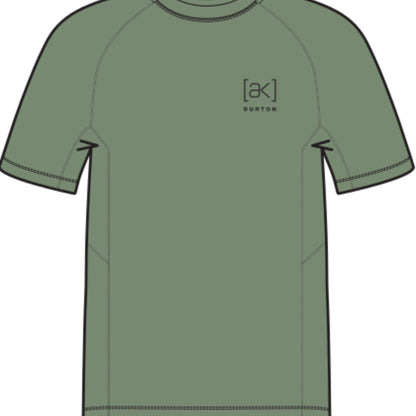 Men's Burton [ak] Helium Power Dry? Short Sleeve T-Shirt Default Title - Burton Base Layer Tops