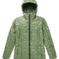 Women's Burton [ak] Baker Down Hooded Jacket Hedge Green Snow Jackets