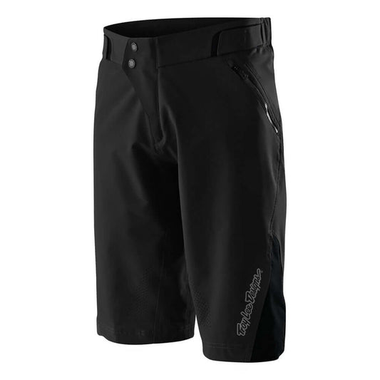 Troy Lee Designs Ruckus Short Shell Solid Black Bike Shorts