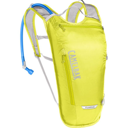 Camelbak Classic Light Hydration Pack Safety Yellow Silver OS - Camelbak Water Bottles & Hydration Packs