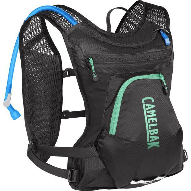 Camelbak Women's Chase Bike Vest Hydration Pack Black Mint OS - Camelbak Water Bottles & Hydration Packs