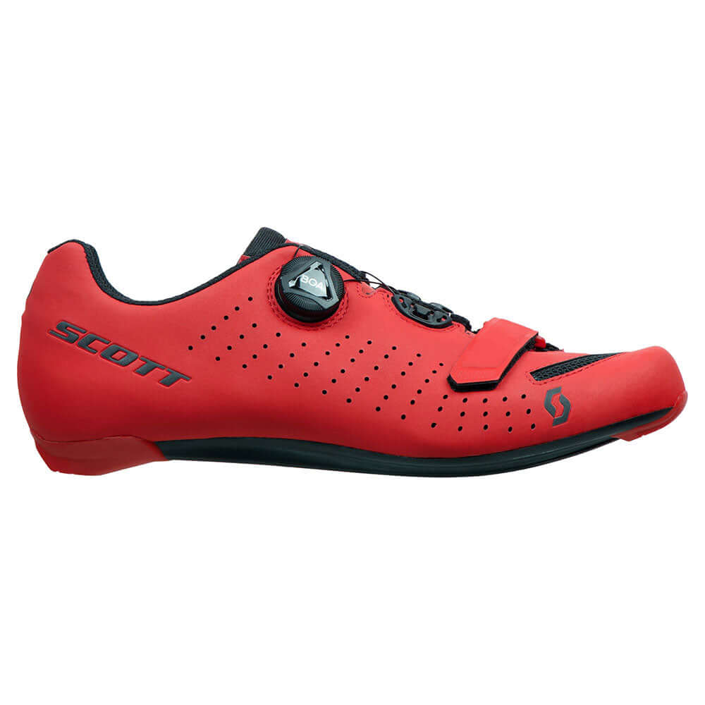 Scott Road Comp BOA Shoe Matt Red/Black Bike Shoes